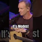 Why Does Sting Keep His Grammys in the Bathroom?